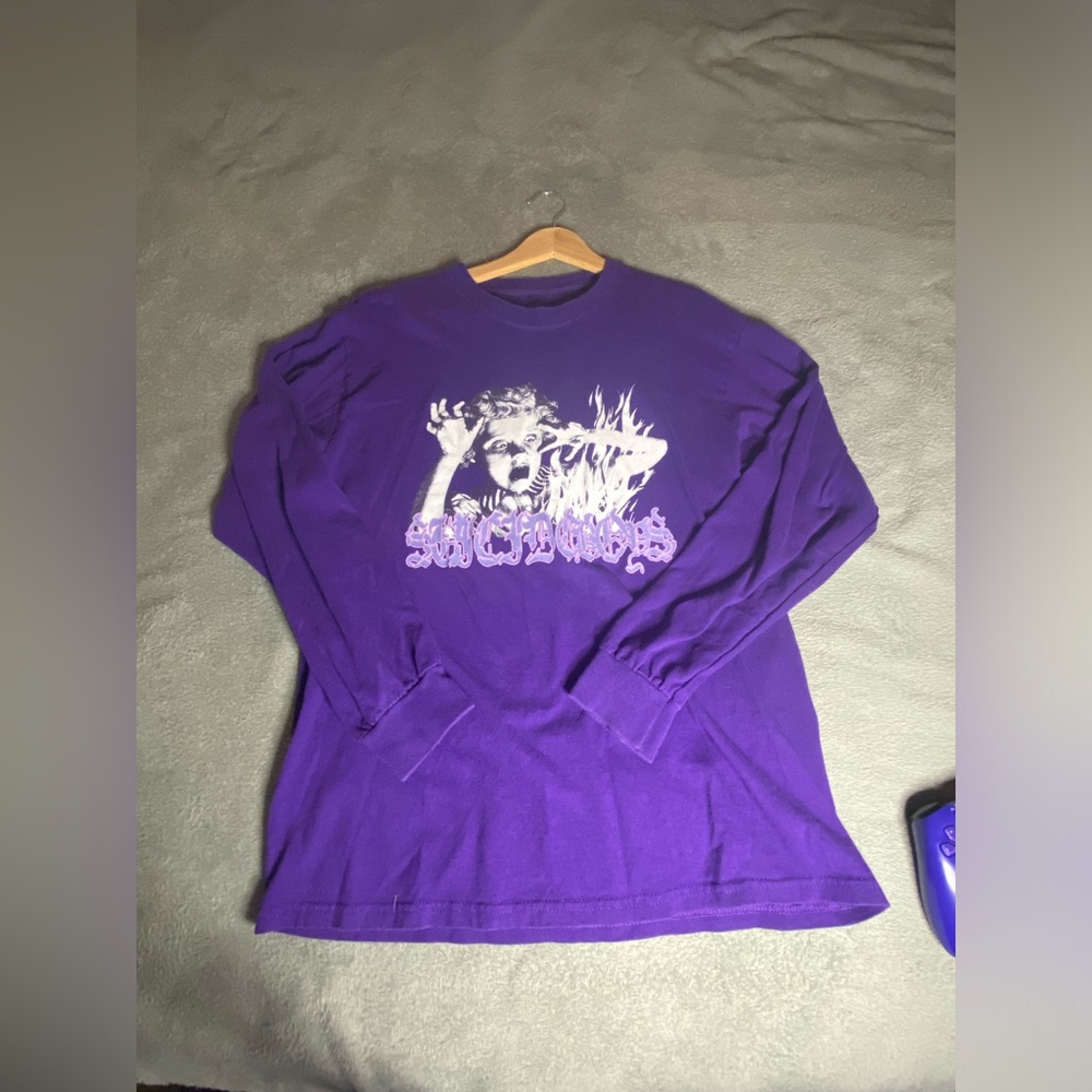 g59 records “stop staring at the shadows” t-shirt